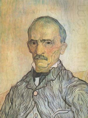 Vincent Van Gogh Portrait of Trabuc,an Attendant at Saint-Paul Hospital (nn04) china oil painting image